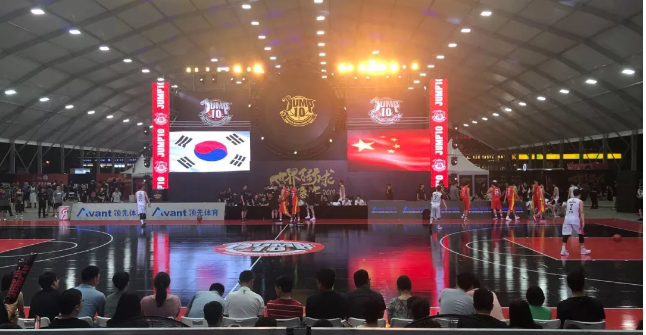 领先体育3X3篮球架比赛
